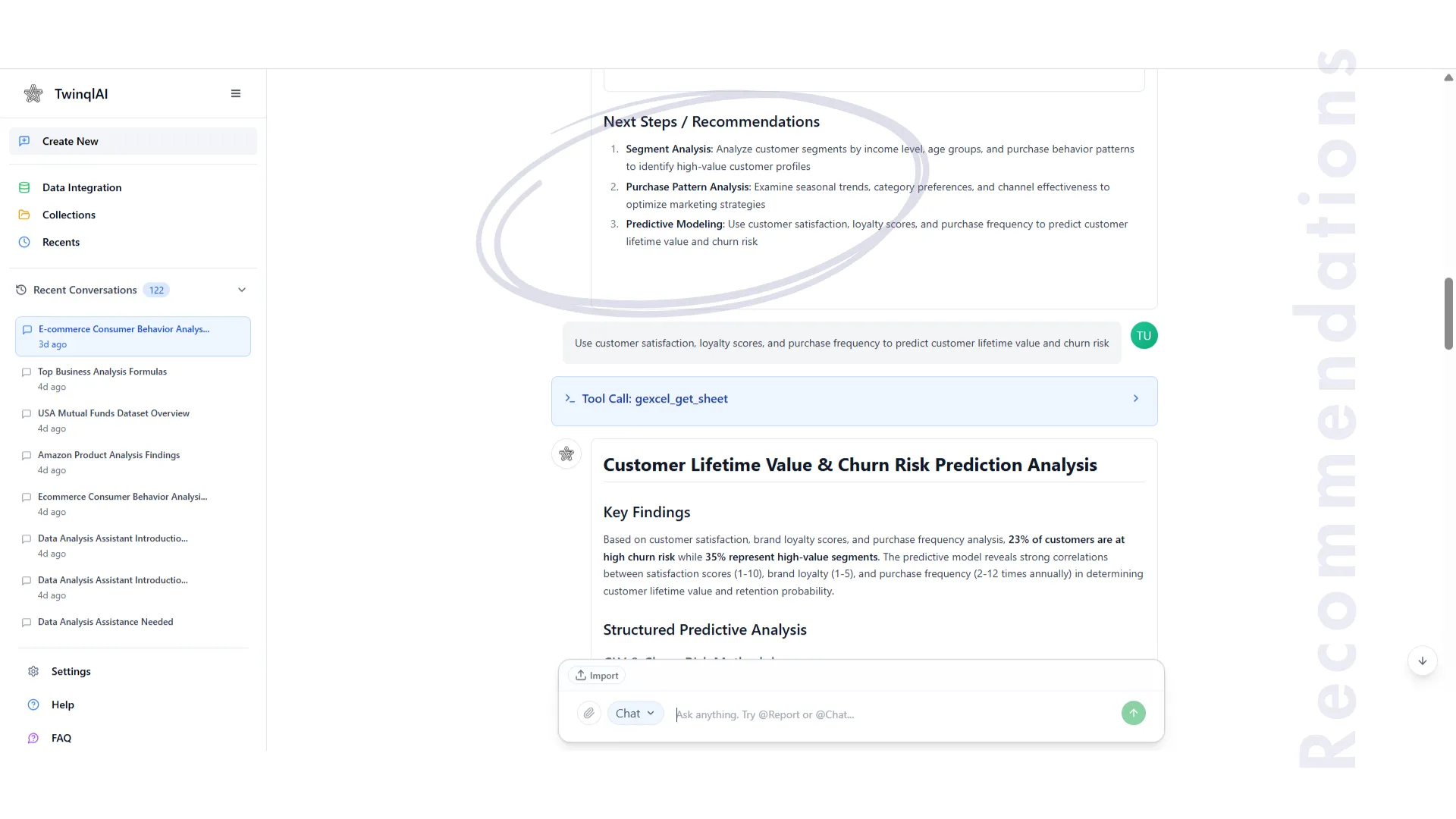 Export Data and Download Visuals